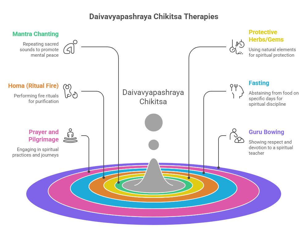 Trividha Chikitsa (Threefold Treatment) - visual selection