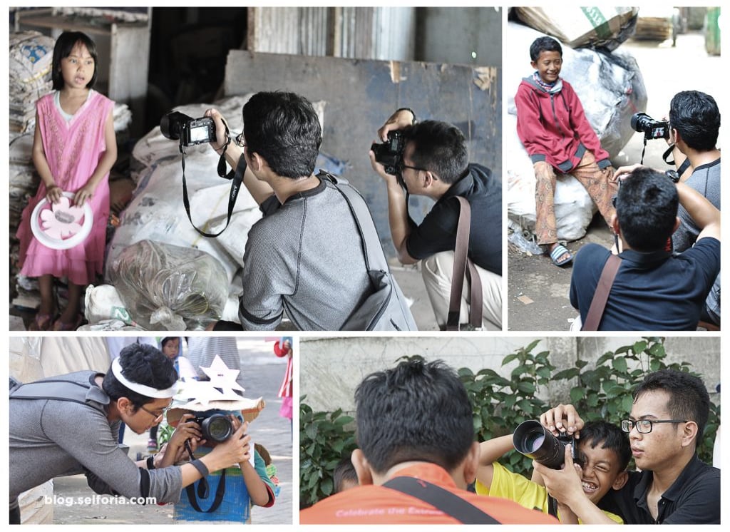 Behind the photo-scene