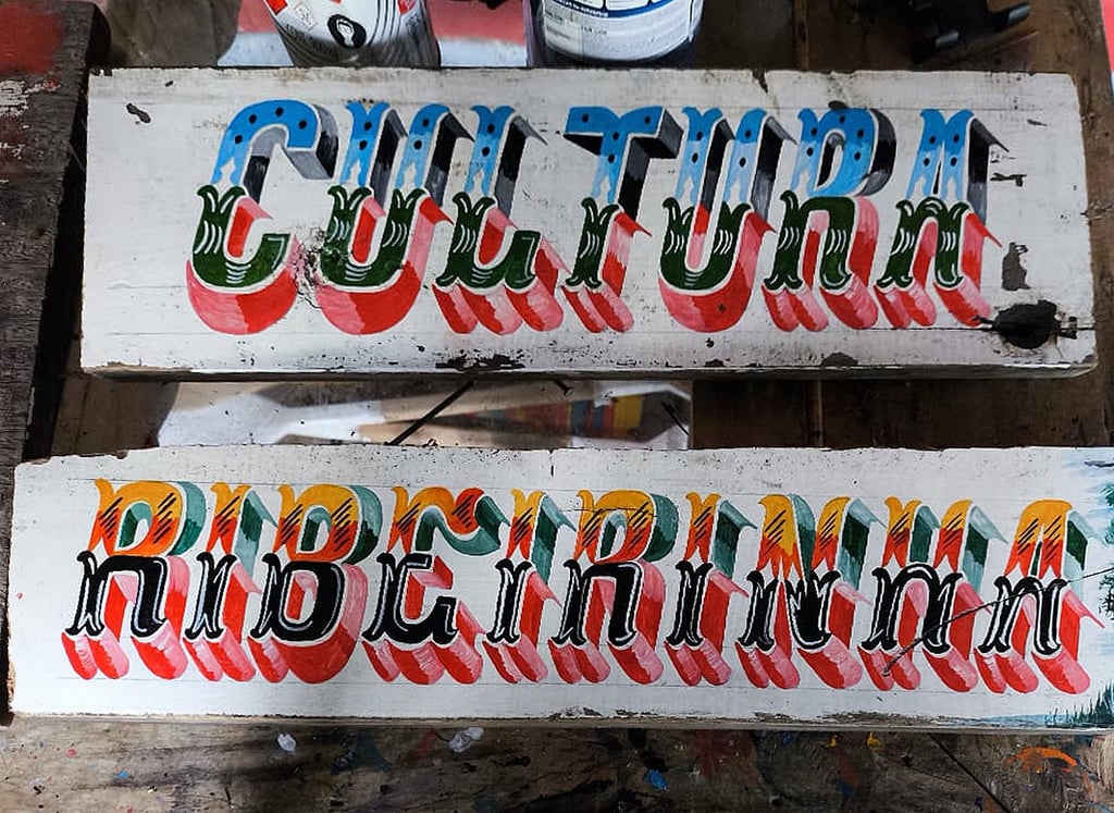 "Letras & Filetes: Memória Afetiva e Latinidades", em cartaz no Sesc Ipiranga