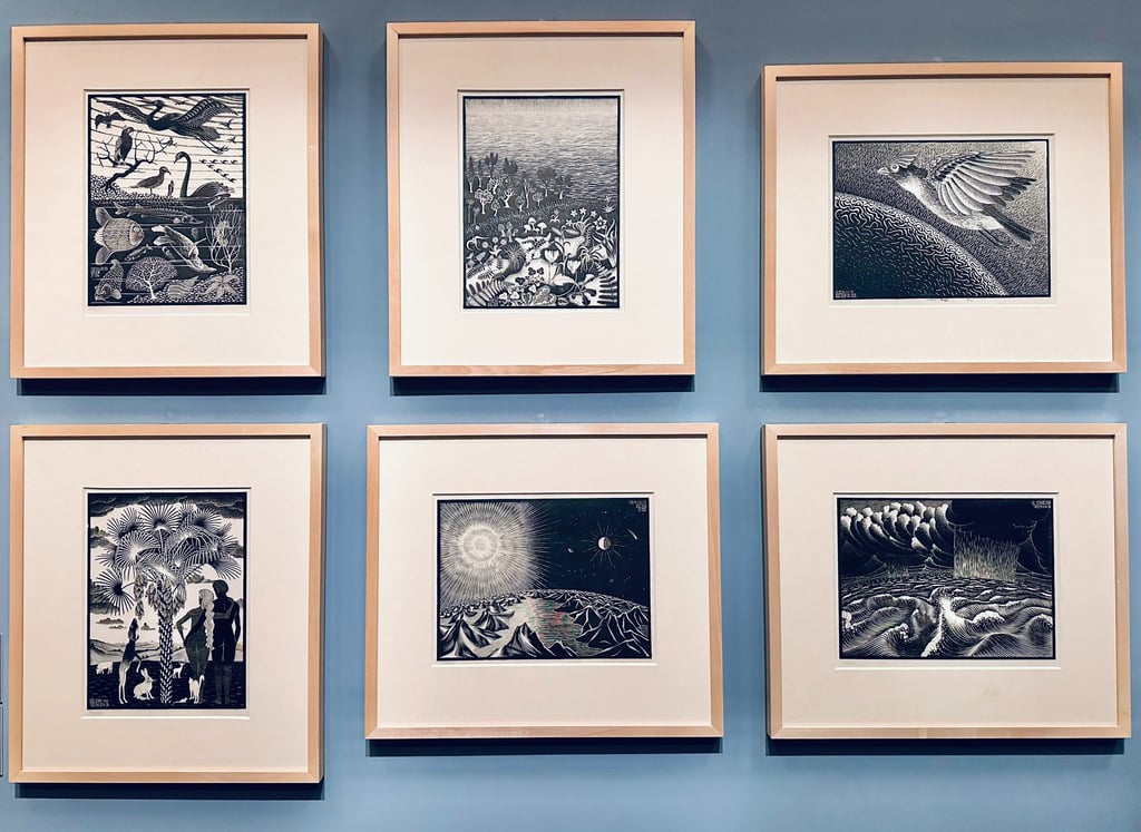 The Days of Creations, woodcuts ©16mag