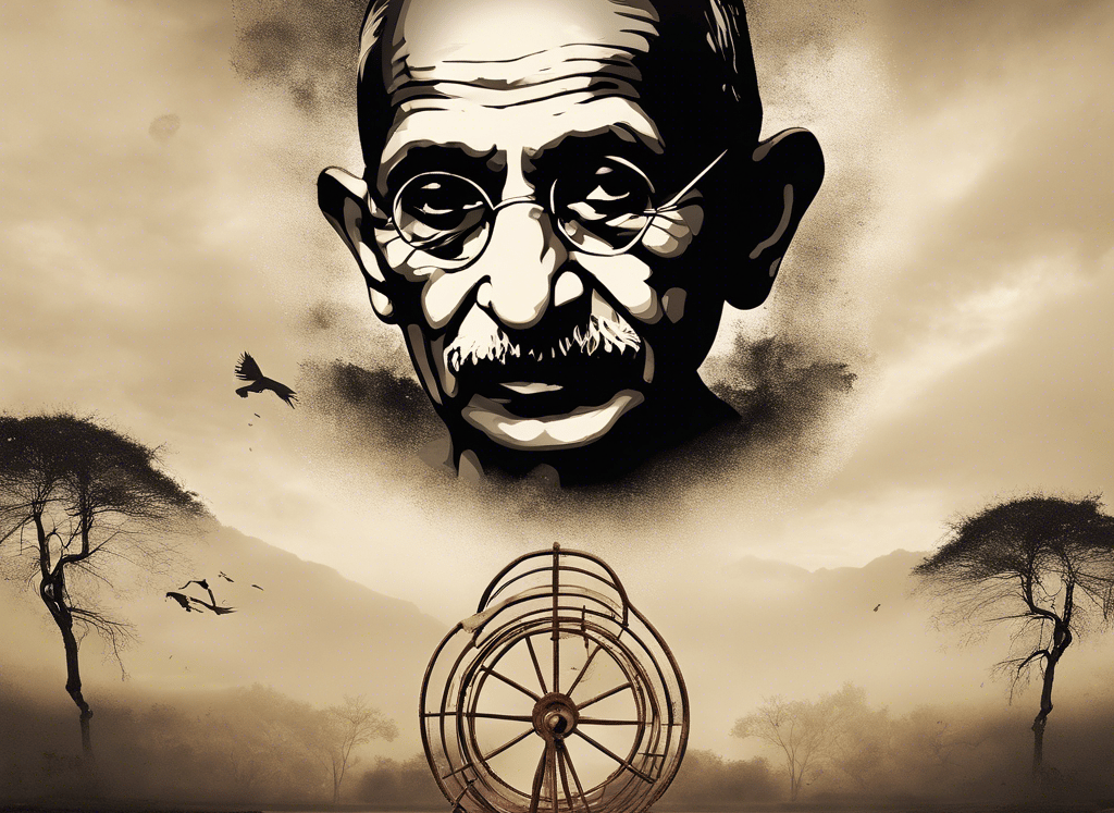 a statue of a woman sitting on top of a rock