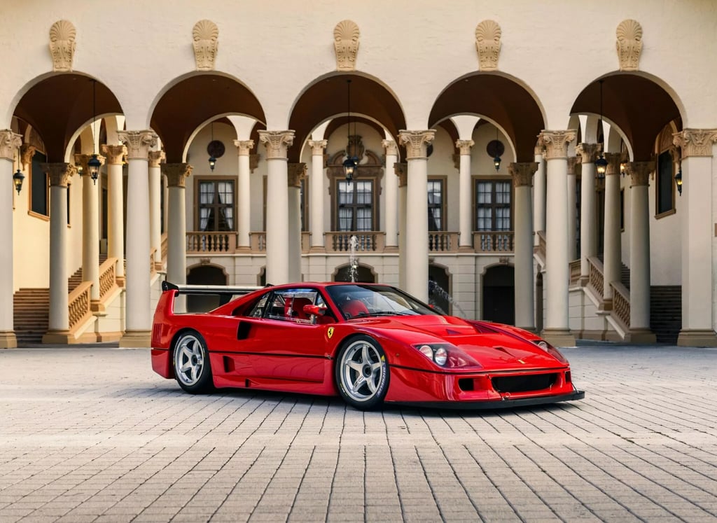 1993 Ferrari F40 LM number 14 of 19
