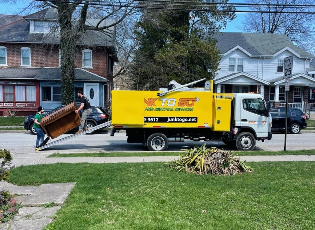 Piano removal and cleanout in Norristown, PA.