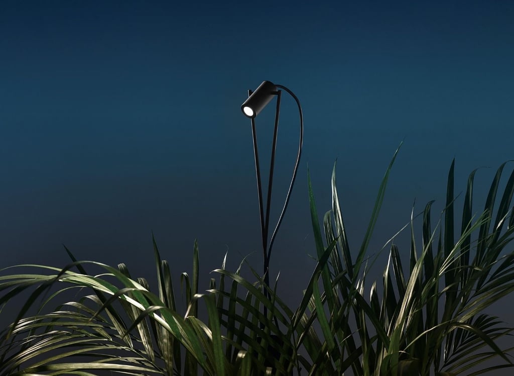faro luz exterior regulable 