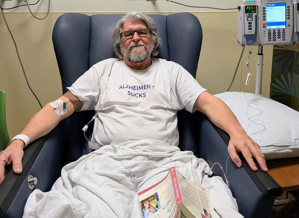 Greg Rowland Lecanemab Infusion Duke Health