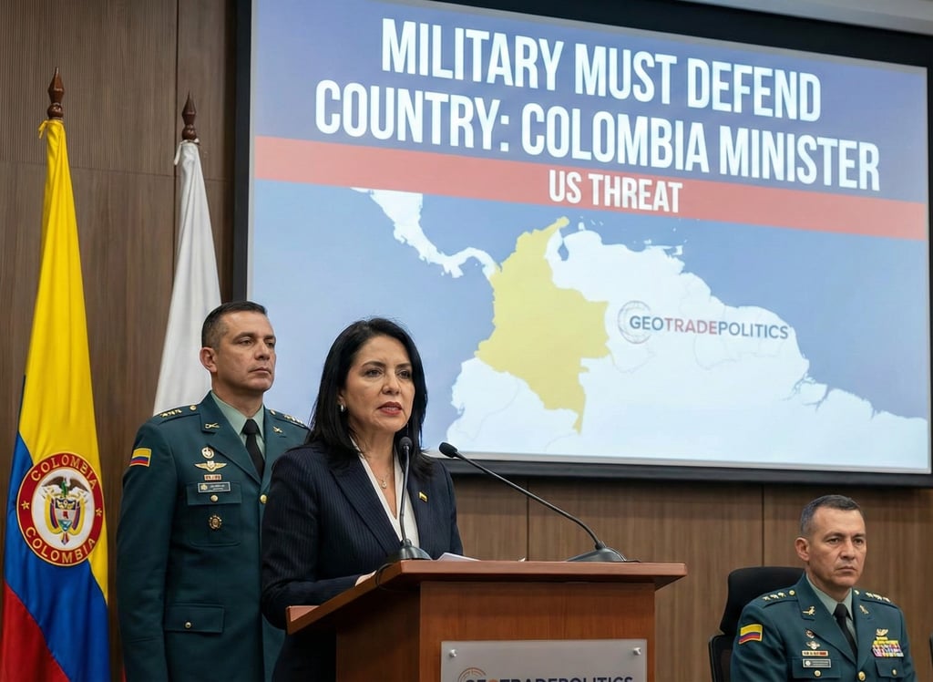 Military must Defend Country in case of an attack, says Columbia Minister