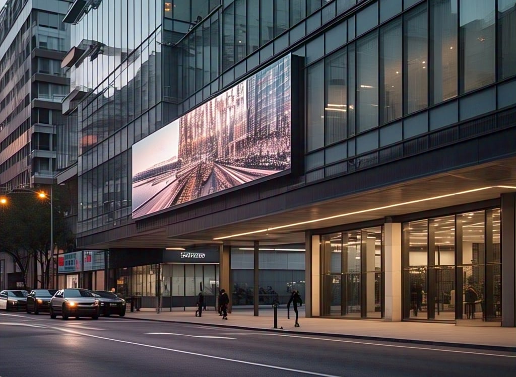 outdoor fixed led display