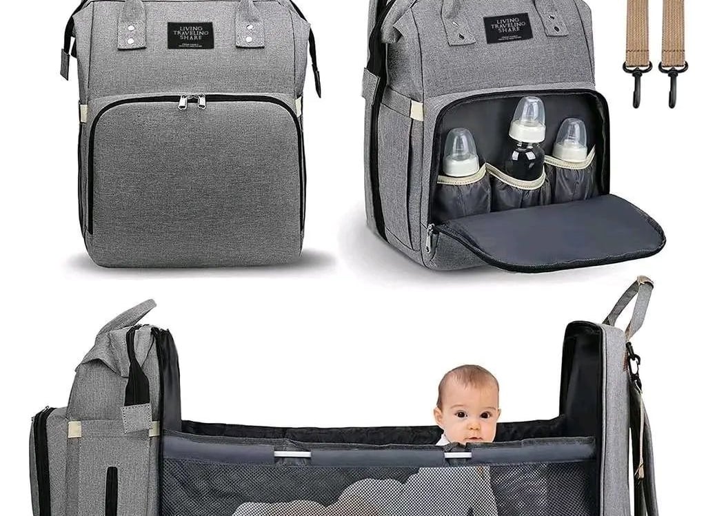 Adequada para maternidade, transforma-se em berço, com propriedades térmicas