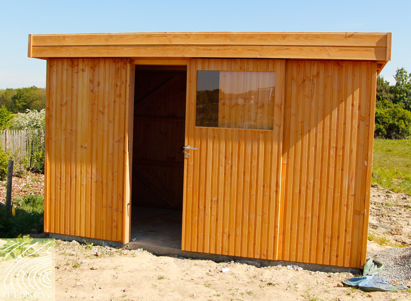 Abri de jardin en bois sur mesure