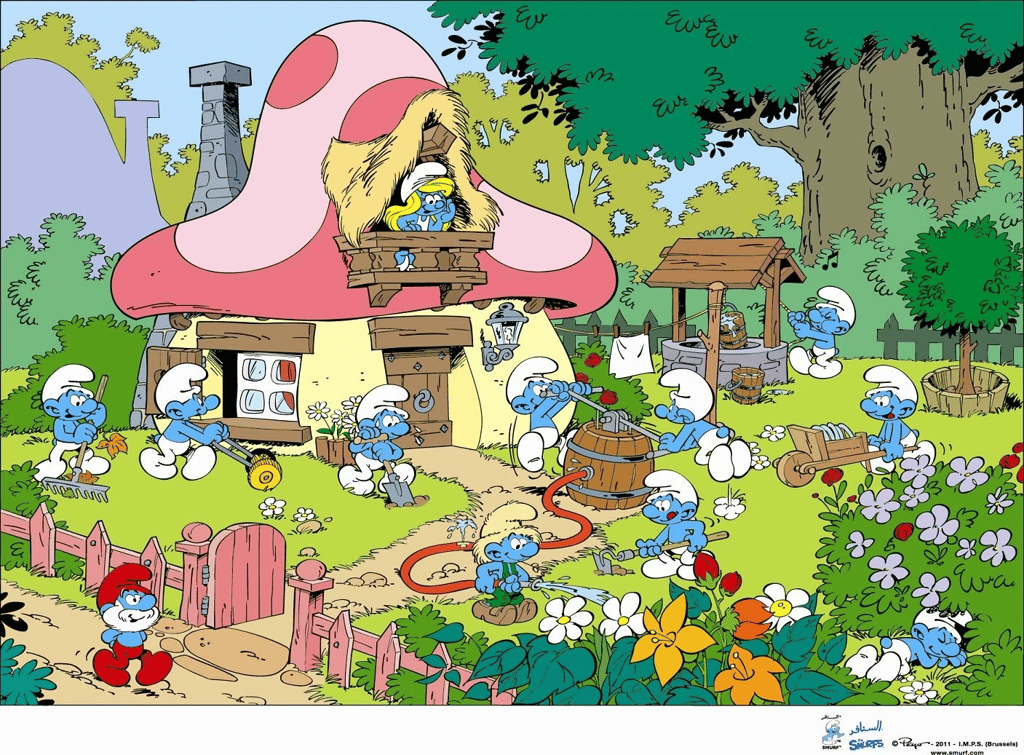 Smurfs village