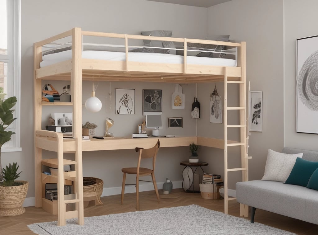 Four vertical panels of lush green plants.