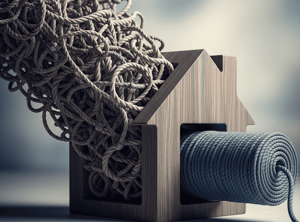 debts being simplified into a single mortgage payment by refinancing with your home equity in Canada