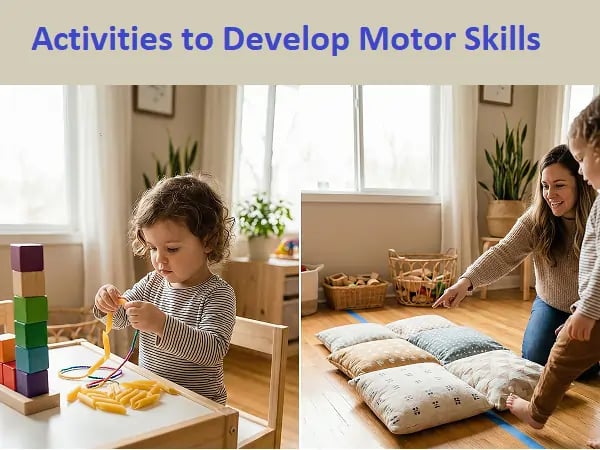 Best activities to develop Motor skills in children