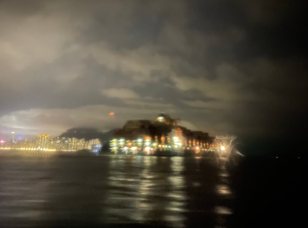 Harbour at the night