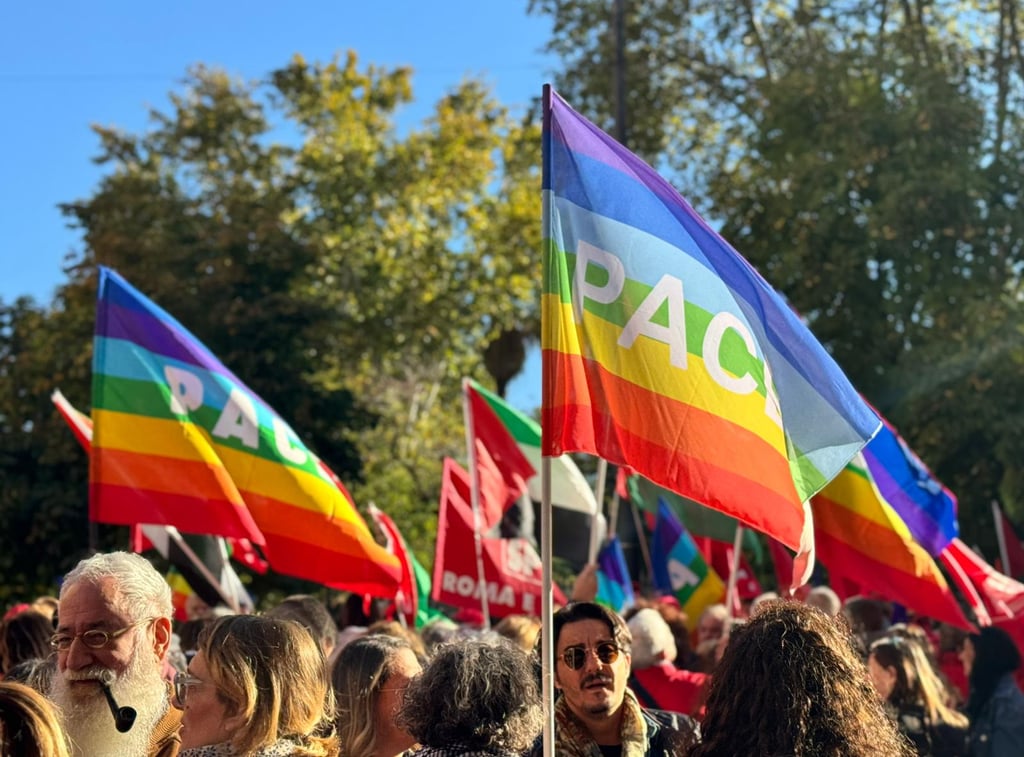 3 Ottobre 2025. Piazza Vittorio, Roma.