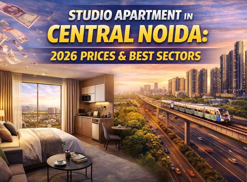 Studio Apartment in Central Noida