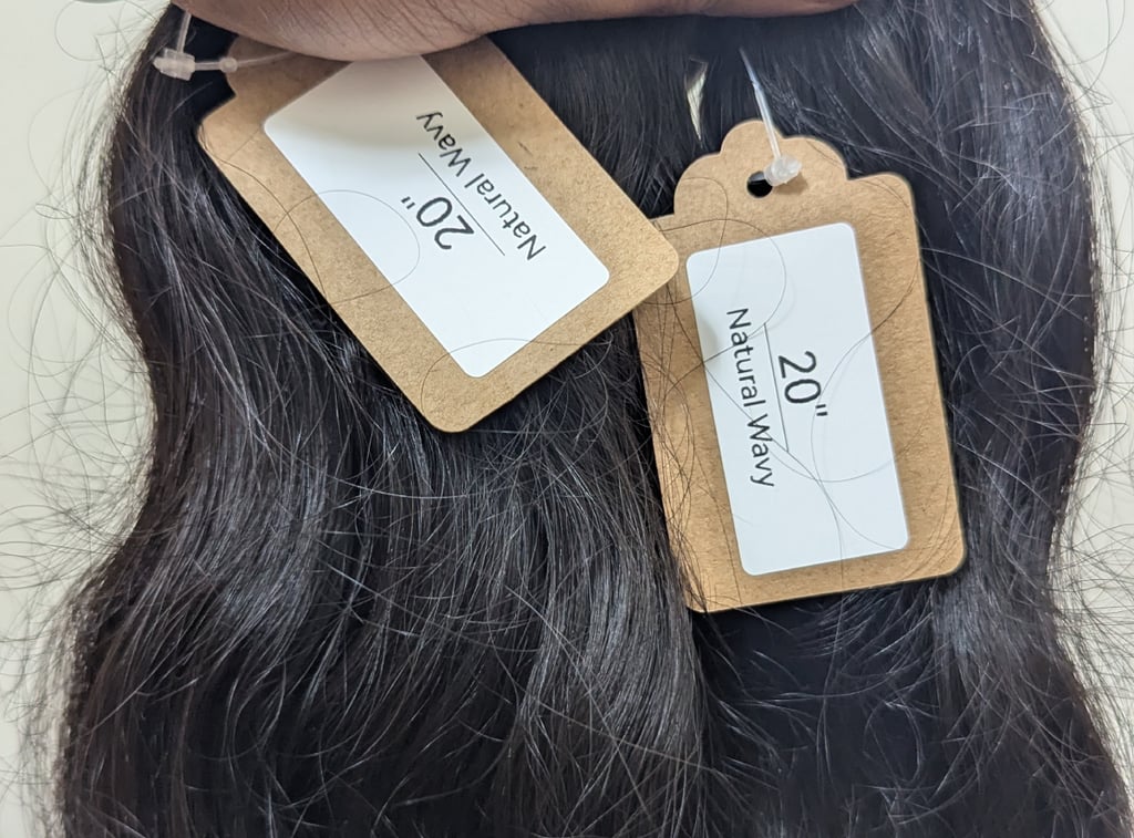 How to care for raw curly hair bundles with defined curls and natural volume