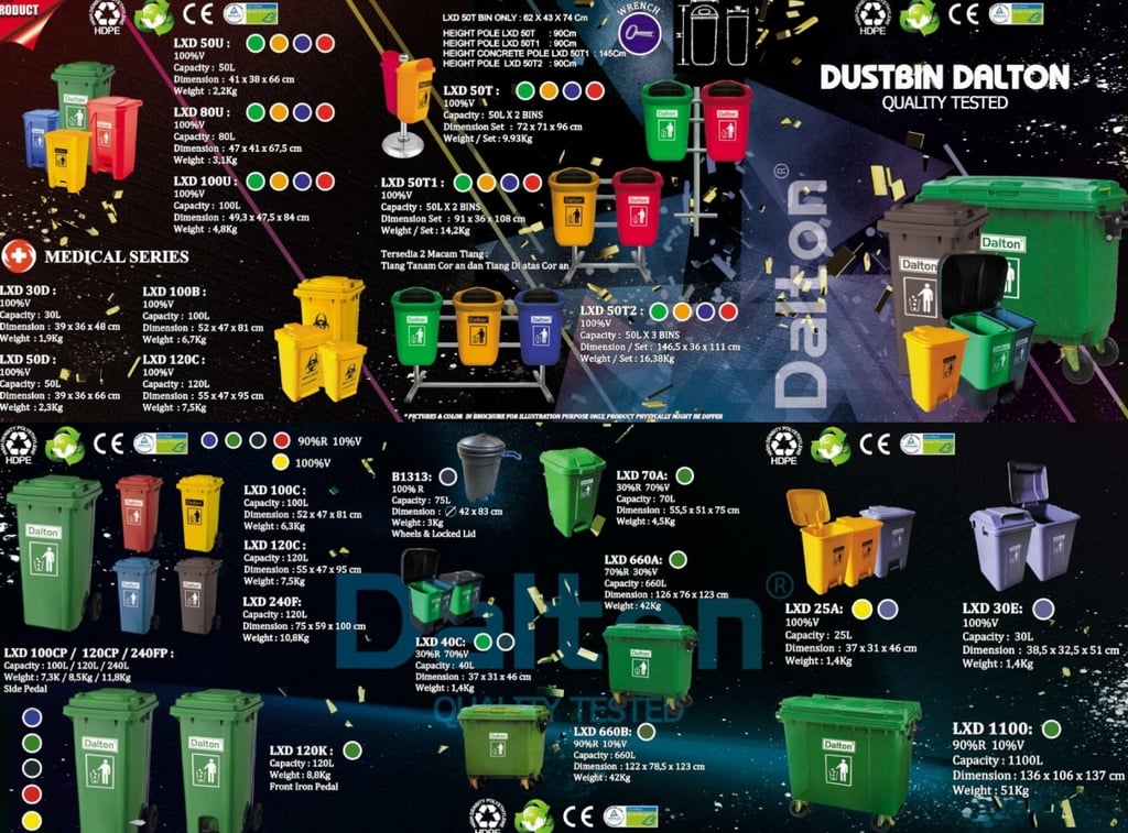 Tempat Sampah Dalton Official