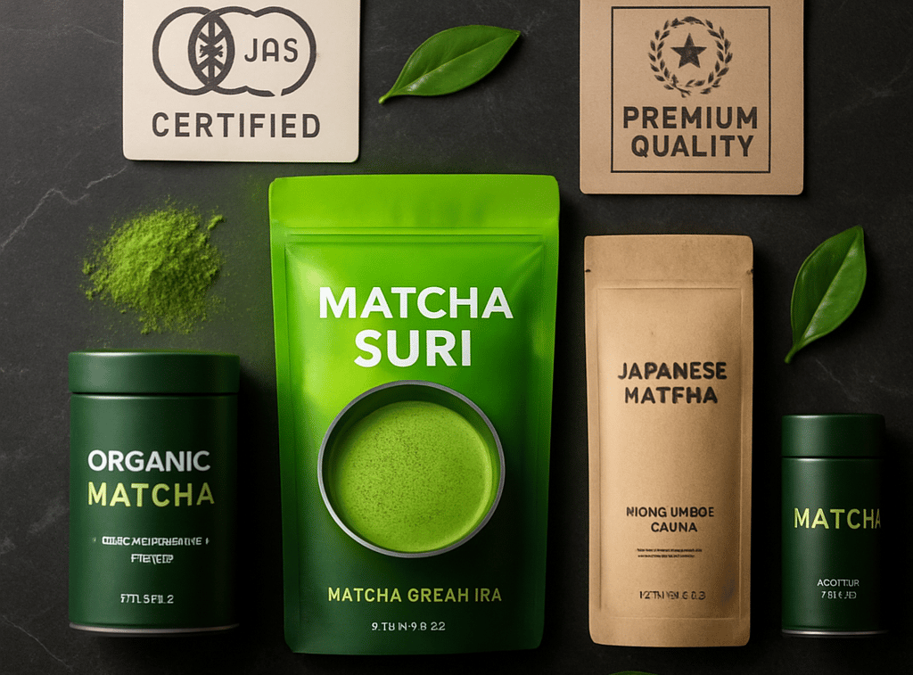 Best matcha tea for weight loss comparison showing Matcha Suri superior quality formula