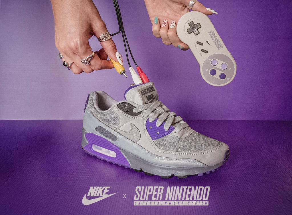 Designer cria tênis da Nike com um SNES funcional embutido 