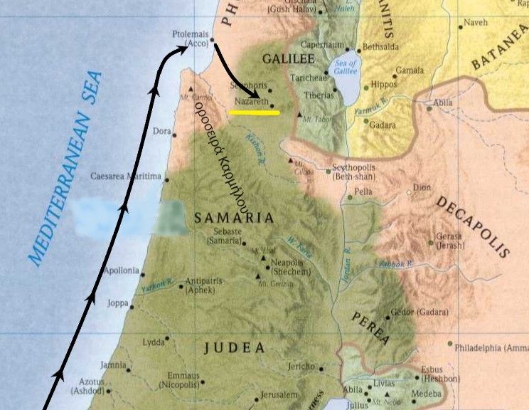 Από την Αίγυπτο στη Ναζαρέτ , From Egypt to Nazareth