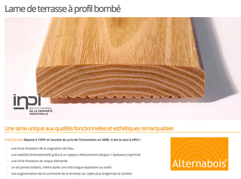 Alternabois robinier faux acacia