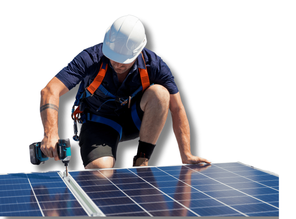 construction, one of our service process of solar installation