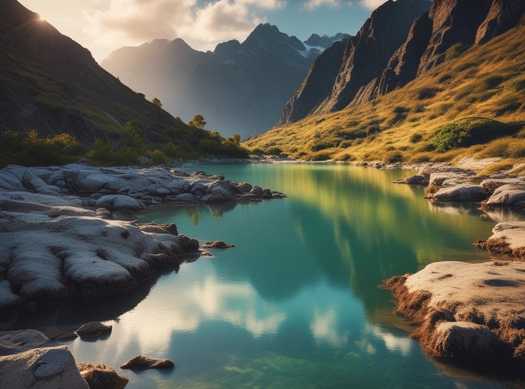 Close-up of hands hovering just above a person's back during a Reiki session.