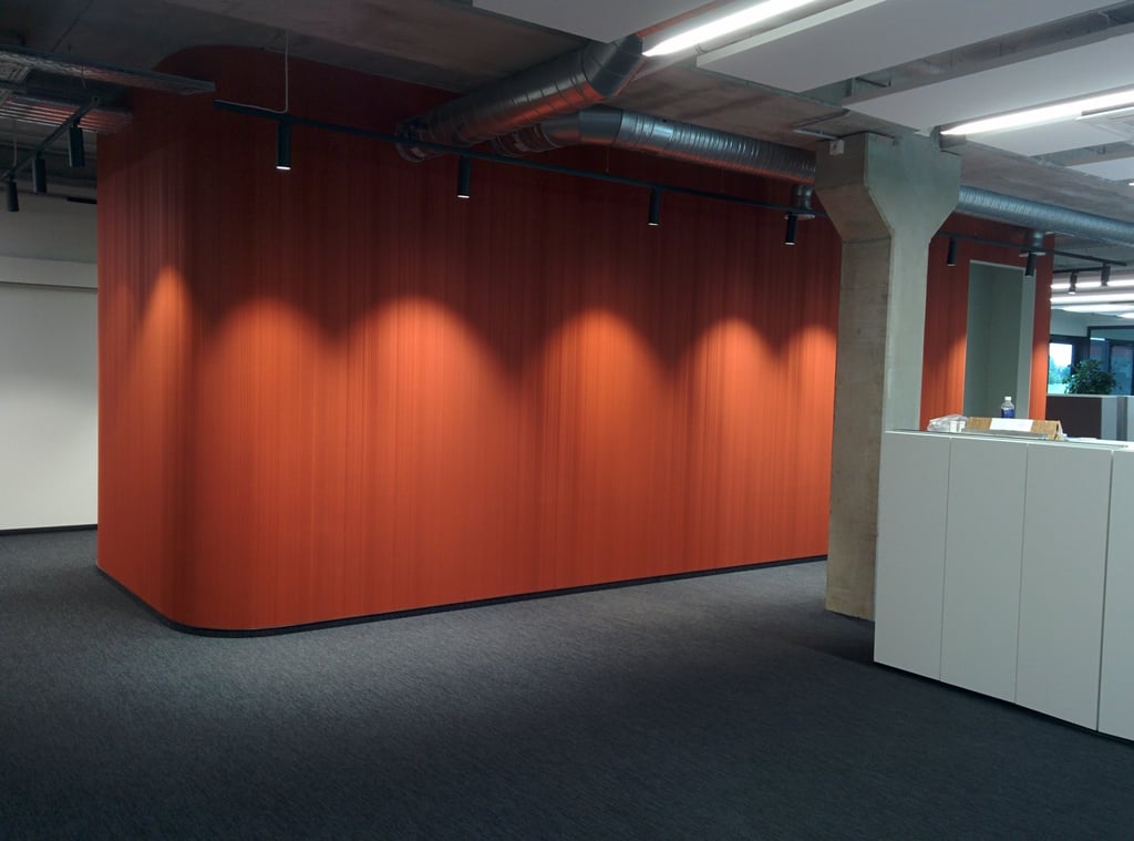 ka pasirinkti biuro sienu apdailai