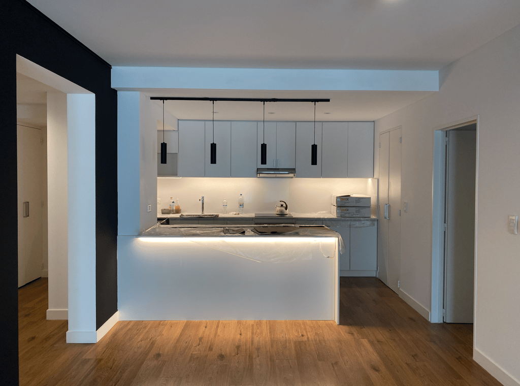 Proceso de Obra e Iluminación Técnica | Proyecto Casa Paroisienne