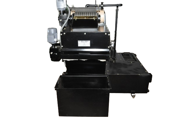 Compact band coolant filter for grinding applications