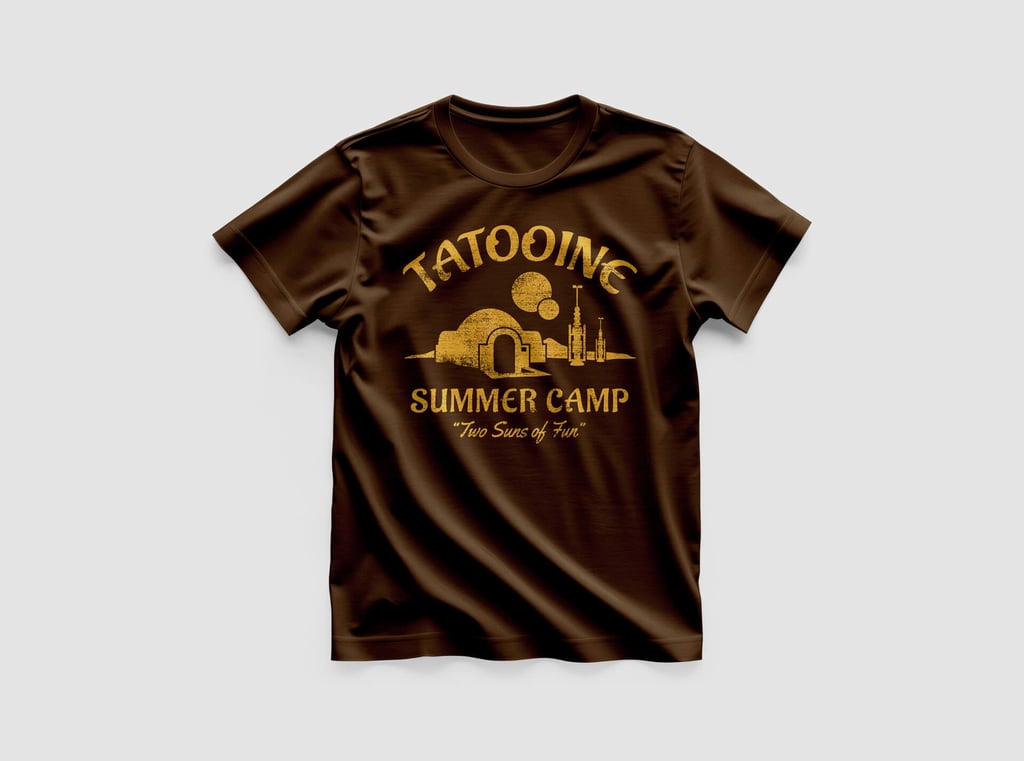 "Two Suns of Fun" apparel design on t-shirt