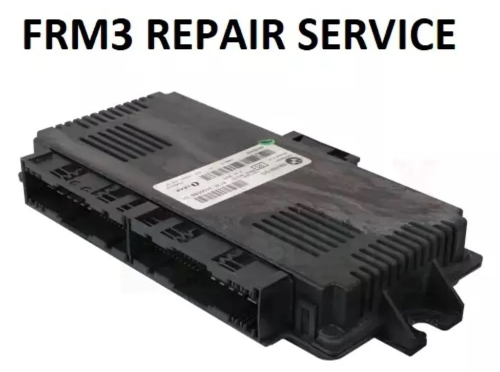 réparation boitier frm3 bmw