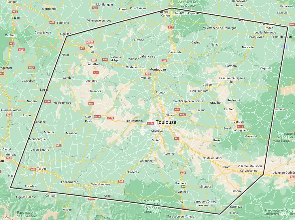 debosselage toulouse zone de service