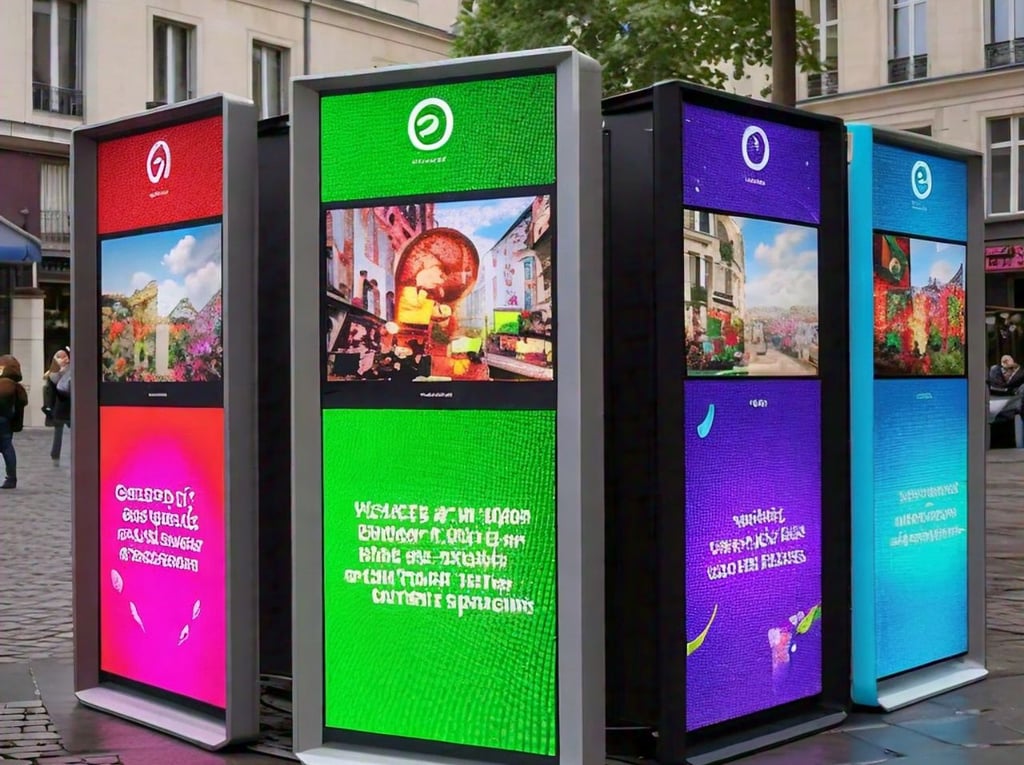 sign board led display outdoor