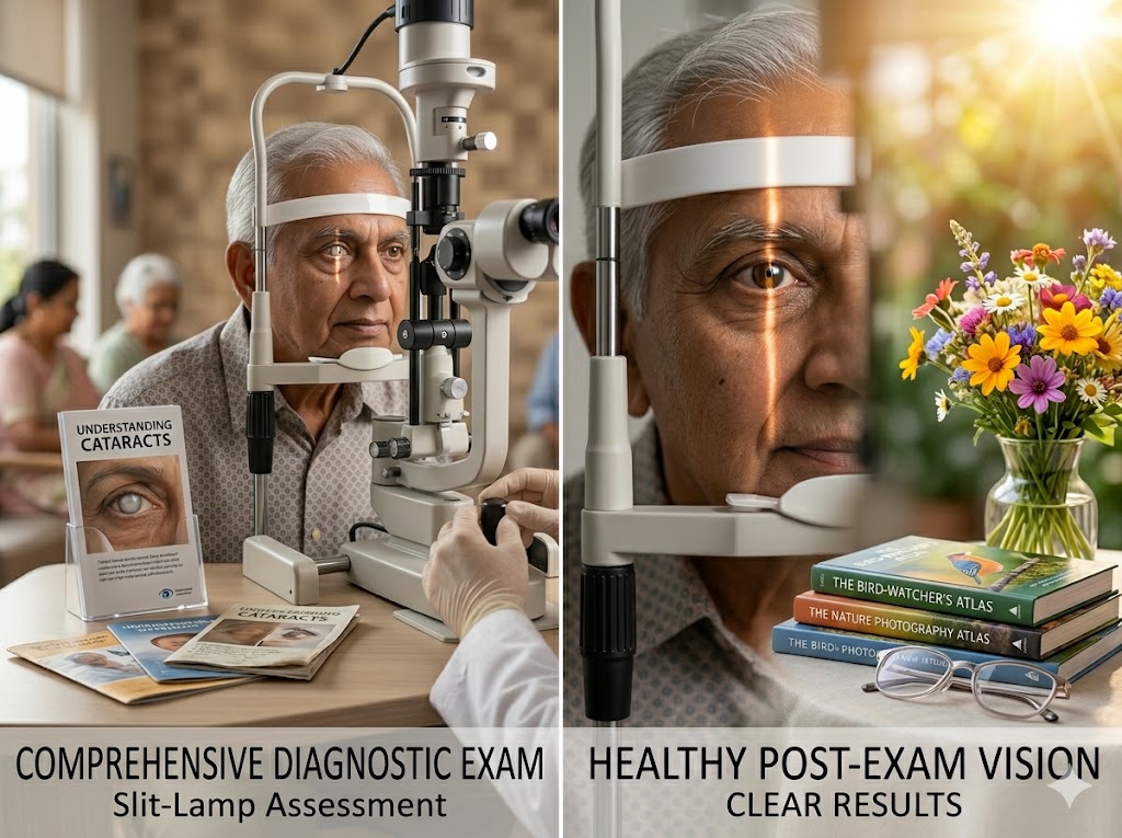Diabetic retina Examination