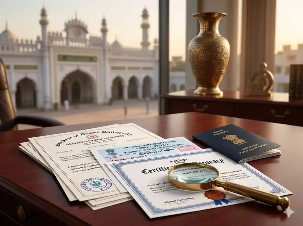 Certified Translation in Moradabad