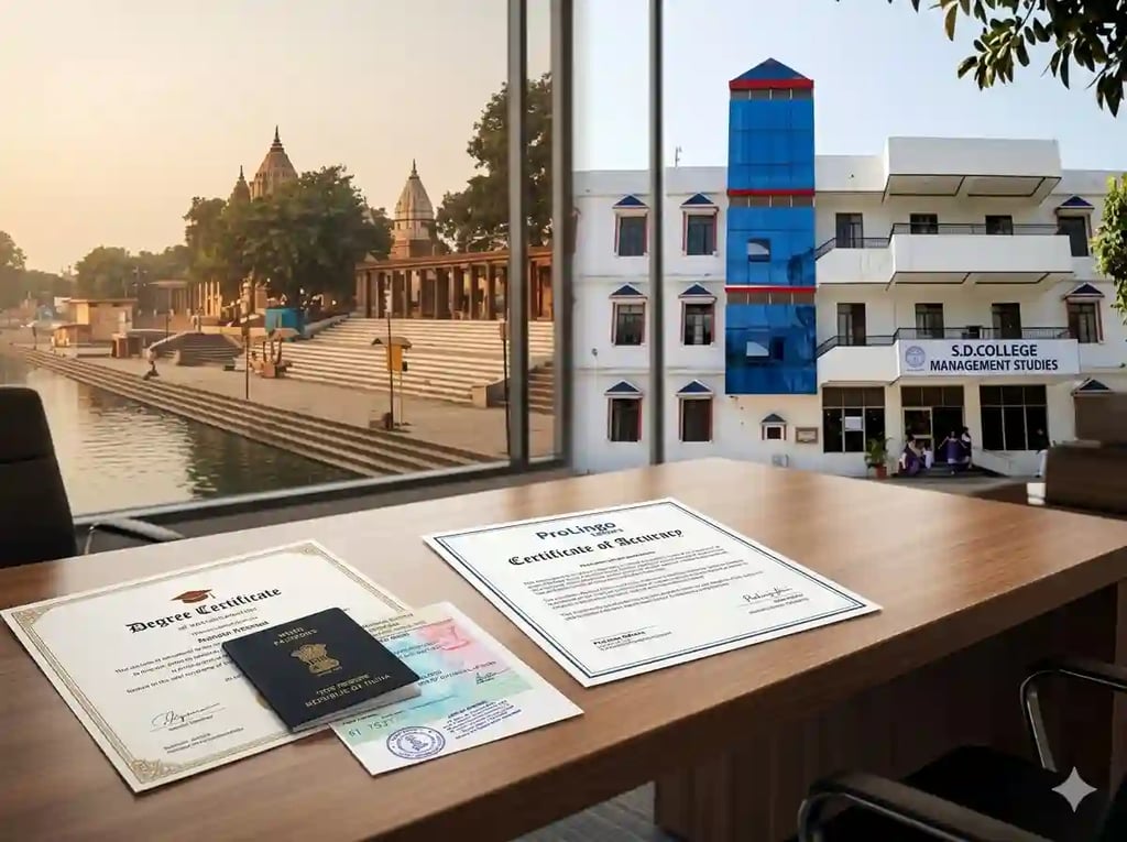 Certified Translation in Muzaffarnagar