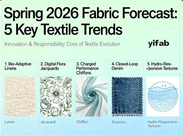 Spring 2026 Fabric Forecast: 5 Key Textile Trends