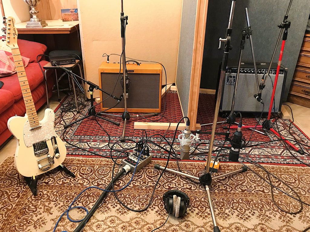 Enregistrements de guitares, Fil's HOUSE Studio