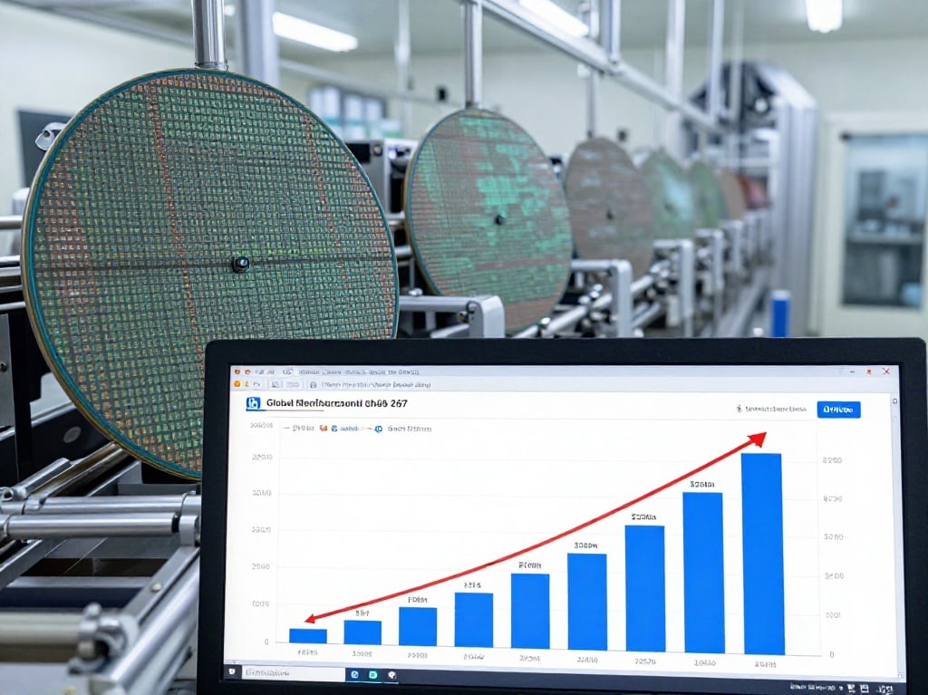 SIA global semiconductor sales report q1 2026 trillion dollar market data center infrastructure ledg
