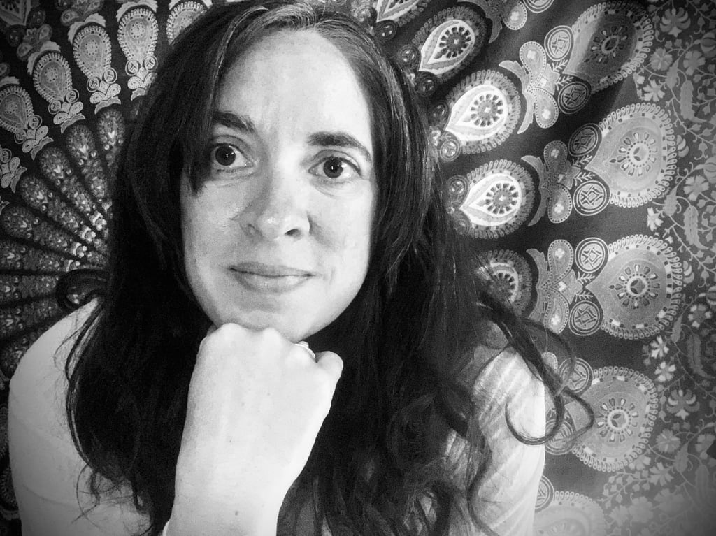 Claire looking at camera