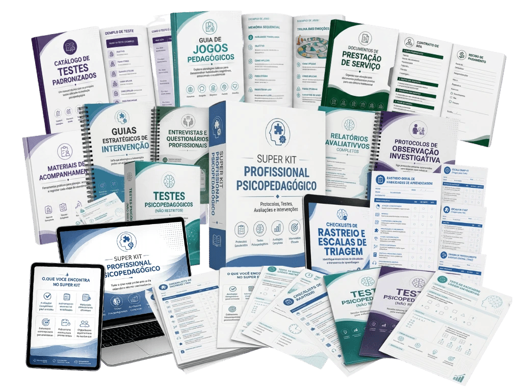 Super Kit Psicopedagógico Profesional