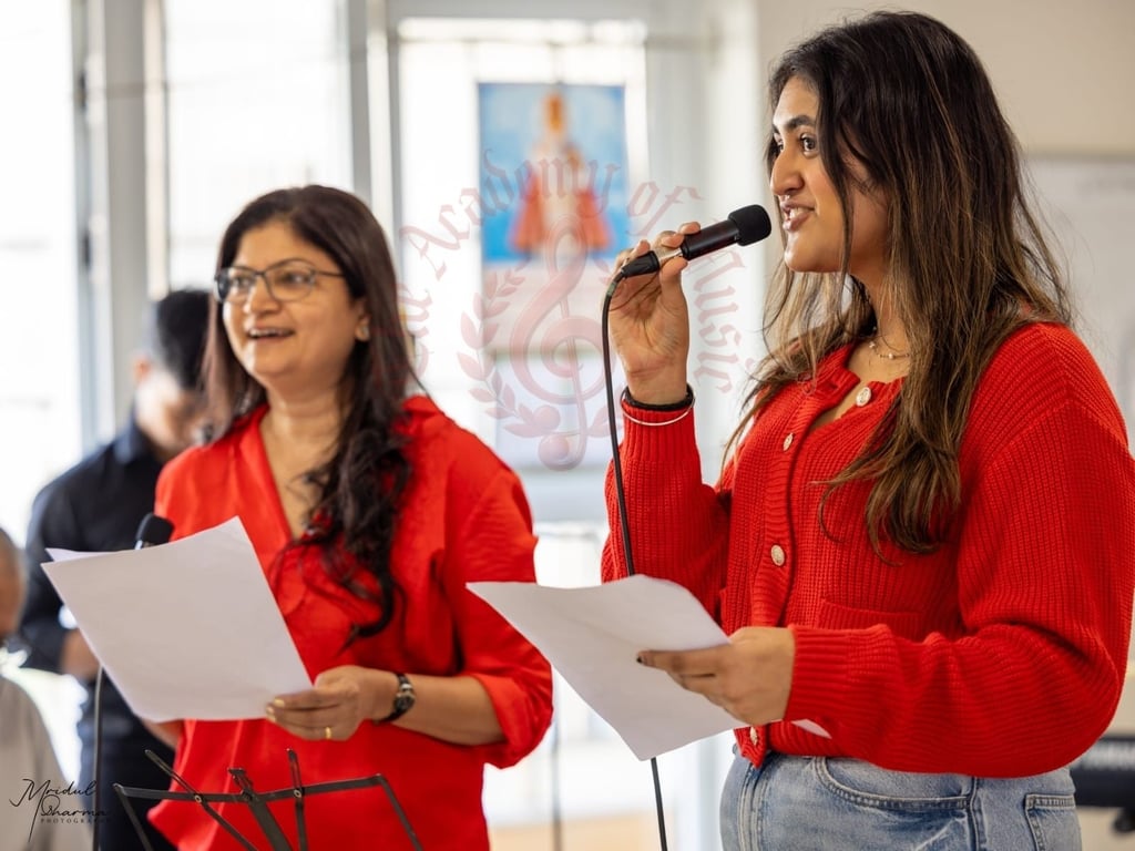 Vocal classes and singing lessons at The Academy of Music, Mumbai.