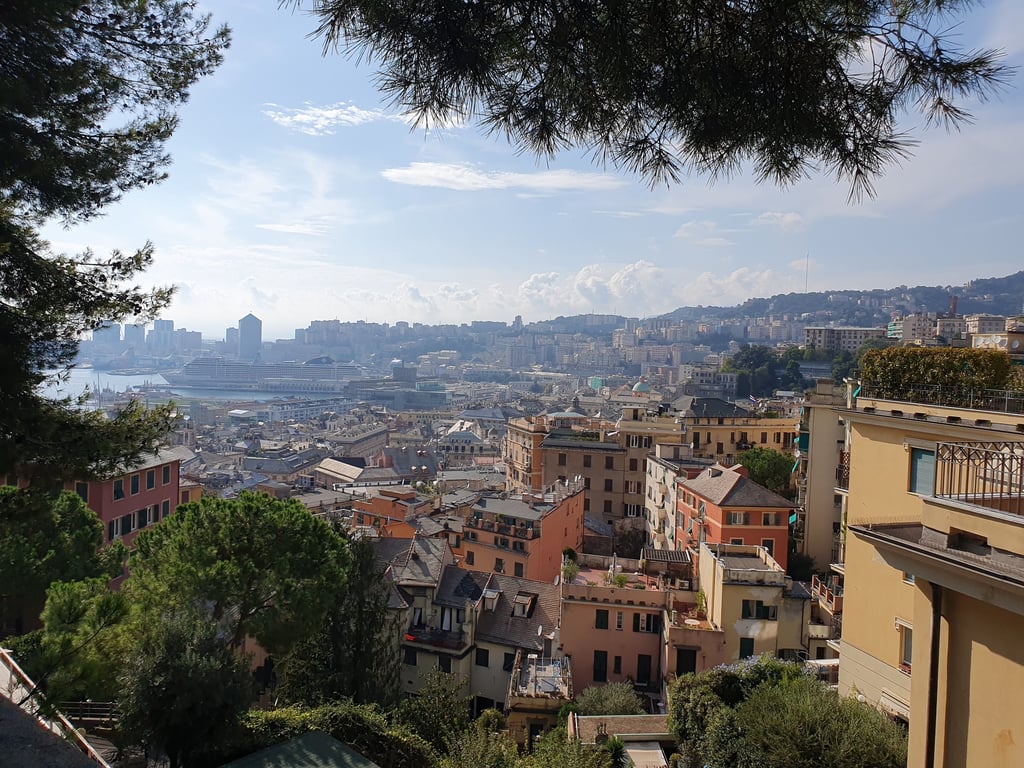 Views from Spianata Castelletto terrace