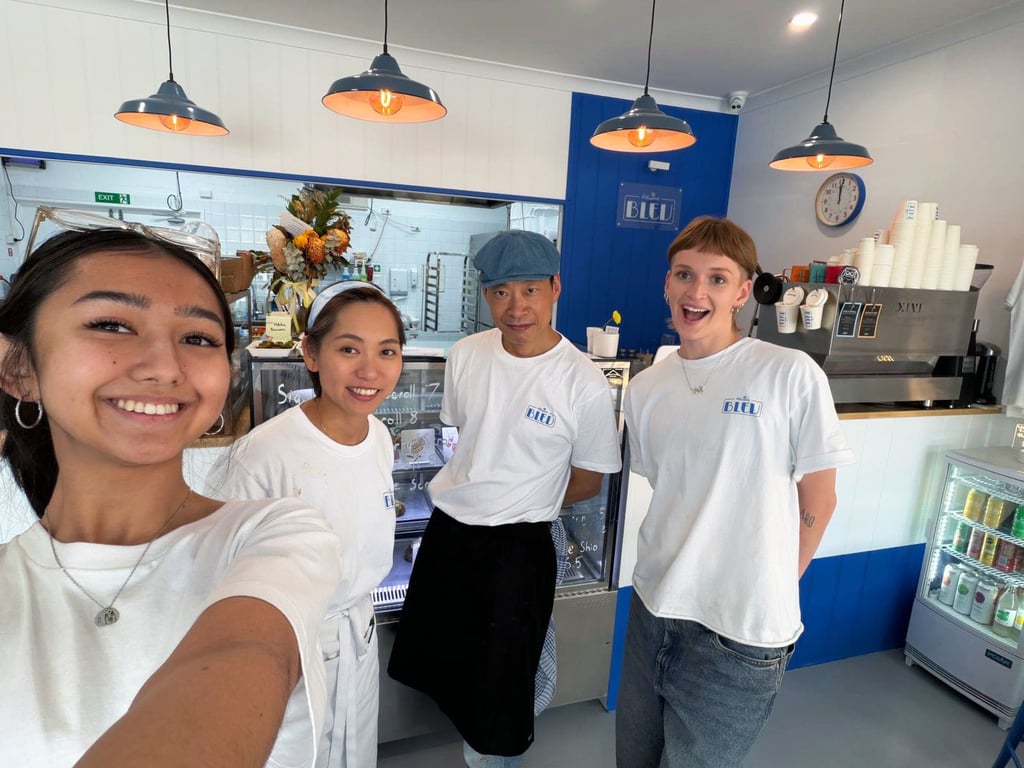 The Patisserie BLEU Team.