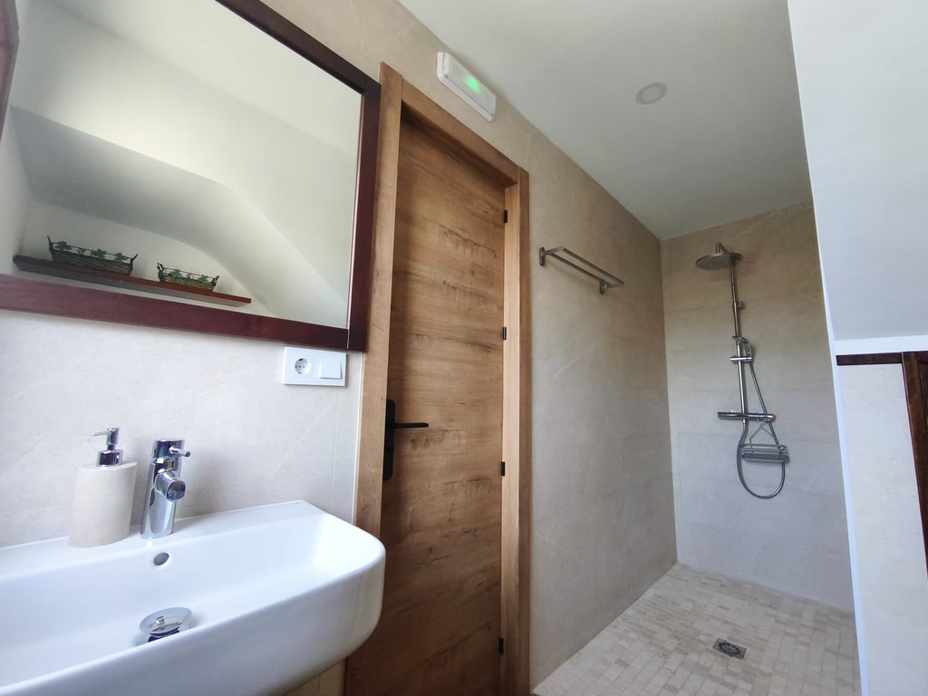 Baño en casa rural totalmente reformada