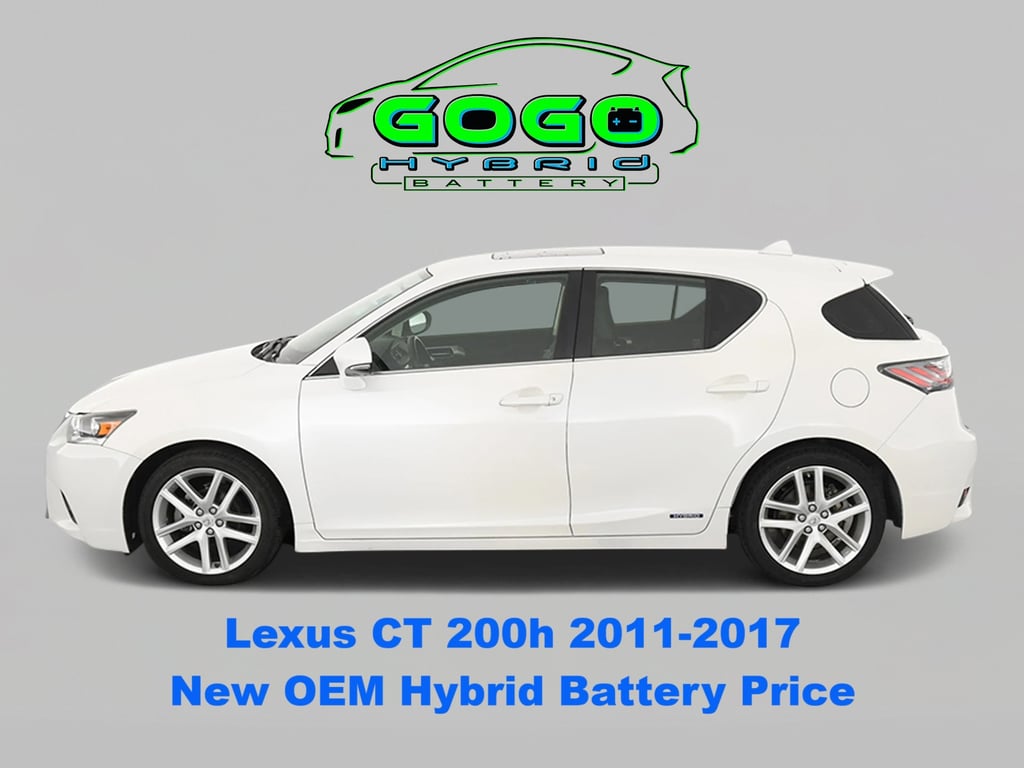 lexus ct 200h 2011 2012 2013 2014 2015 2016 2017 new OEM hybrid battery replacement GoGoHybridBattery.com 
