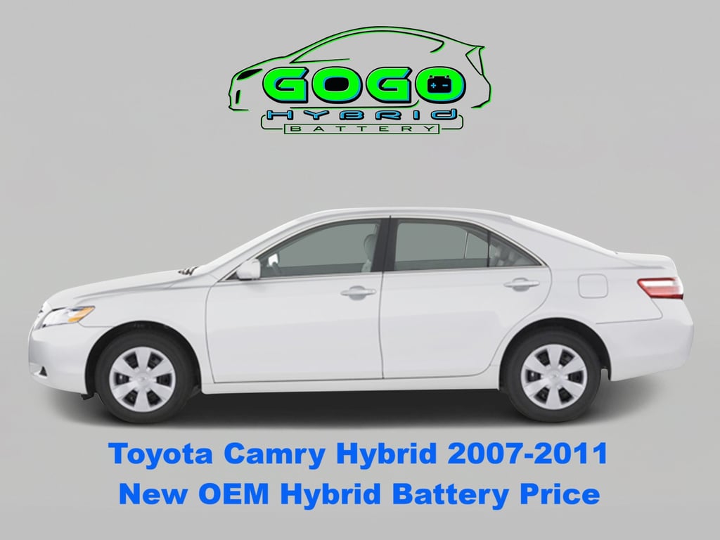 toyota camry hybrid 2007 2008 2009 2010 2011 new oem hybrid battery GoGoHybridBattery.com 