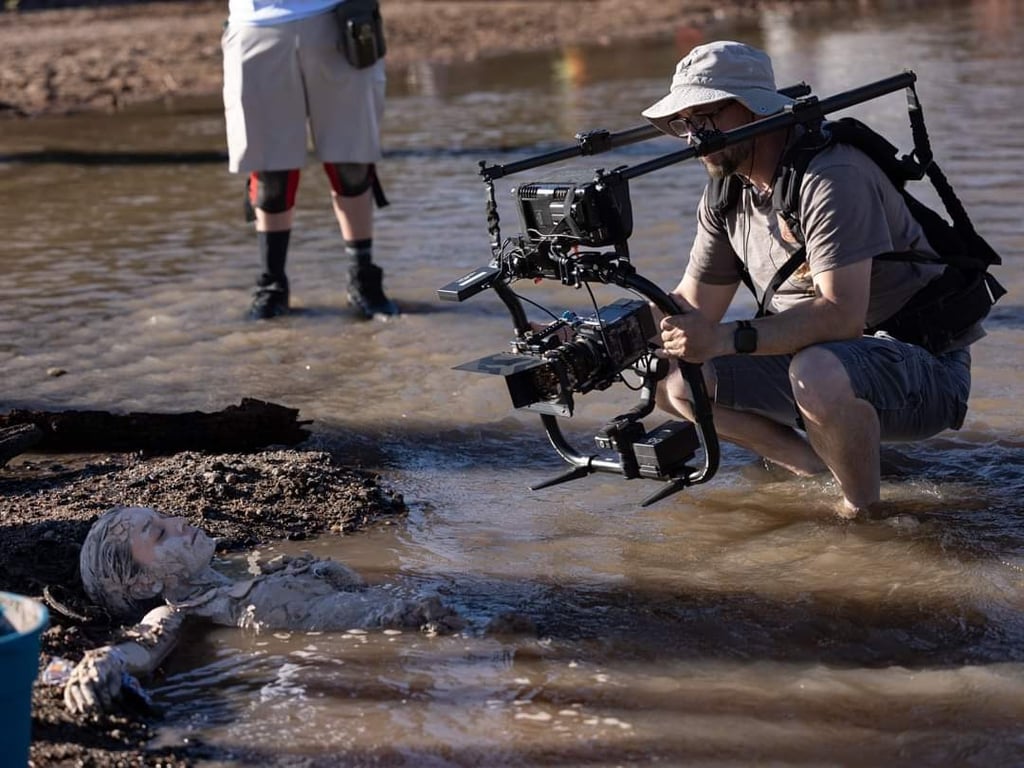 Brent Peterson Camera Gimbal on Made for Her Production